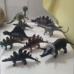 Vintage Classic Realistic Dinosaur Action Figures